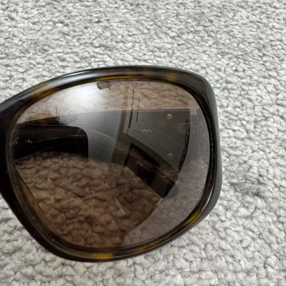 Kate Spade Sunglasses Rhinestone Crystal Hinge Womens Tortoise Shell Made Italy